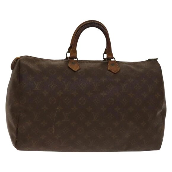 LOUIS VUITTON Monogram Speedy 40 Hand Bag M41522 LV Auth 135172 - Picture 1 of 16